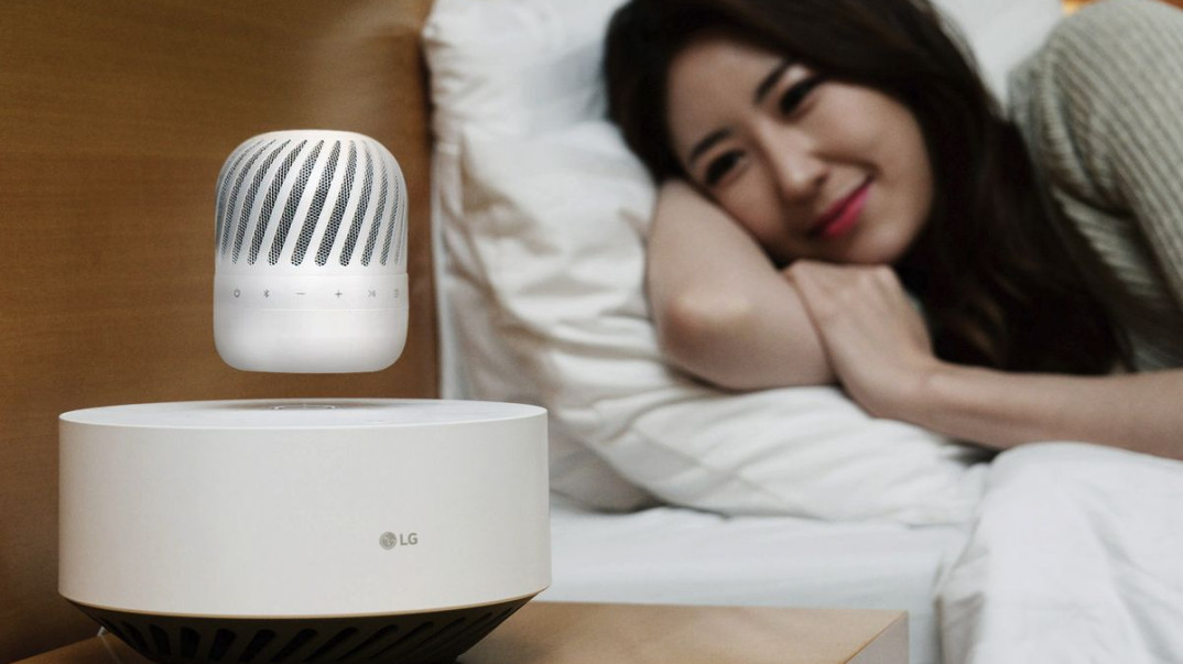 Lewitujący głośnik LG PJ9