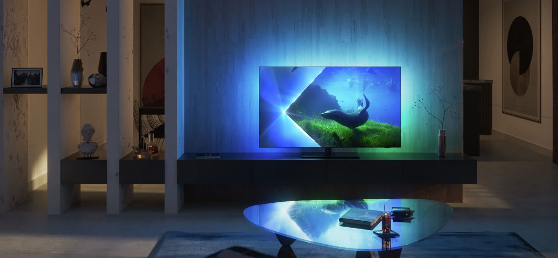 Nowe modele Philips Ambilight TV – jaśniejsze ekrany, mocniejszy procesor obrazu i Google TV