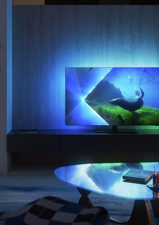 Nowe modele Philips Ambilight TV – jaśniejsze ekrany, mocniejszy procesor obrazu i Google TV