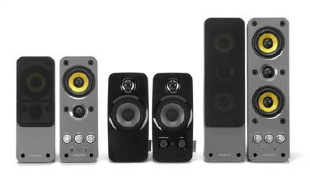 Głośniki stereo Crative do słuchania muzyki z komputera