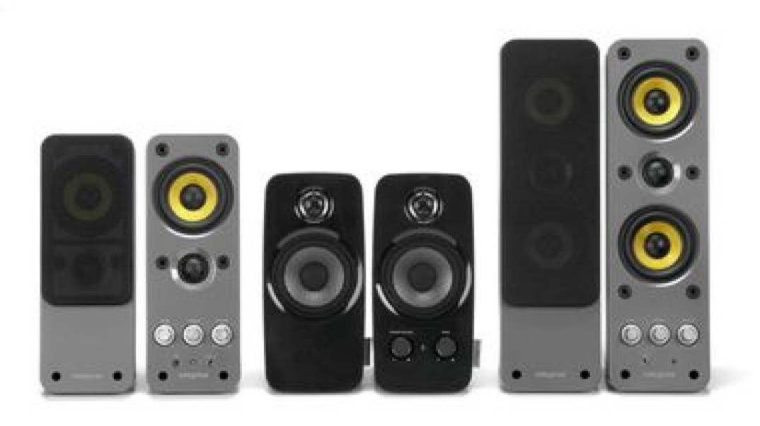 Głośniki stereo Crative do słuchania muzyki z komputera