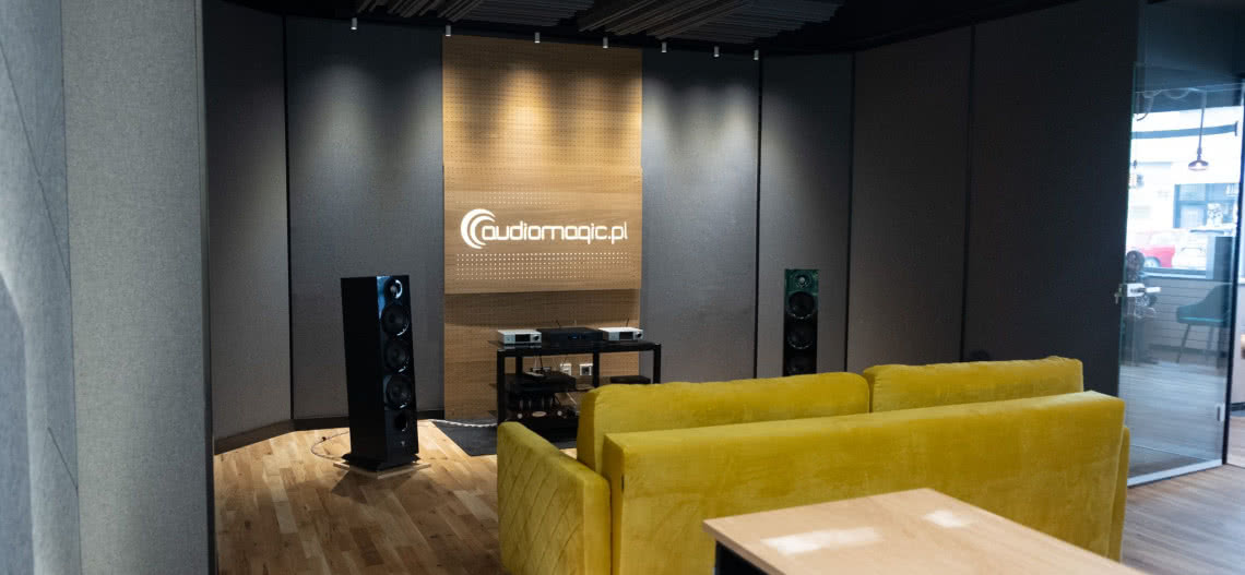 Salon Audiomagic przeniesiony na Złotą w Warszawie teraz z salą odsłuchową