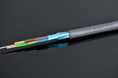 Ekranowany kabel instalacyjny GigaWatt LC-Y EVO 3X4