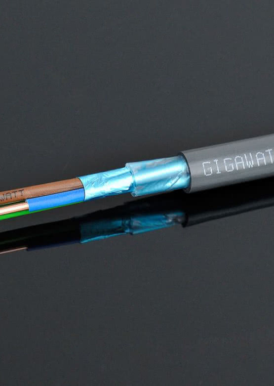 Ekranowany kabel instalacyjny GigaWatt LC-Y EVO 3X4