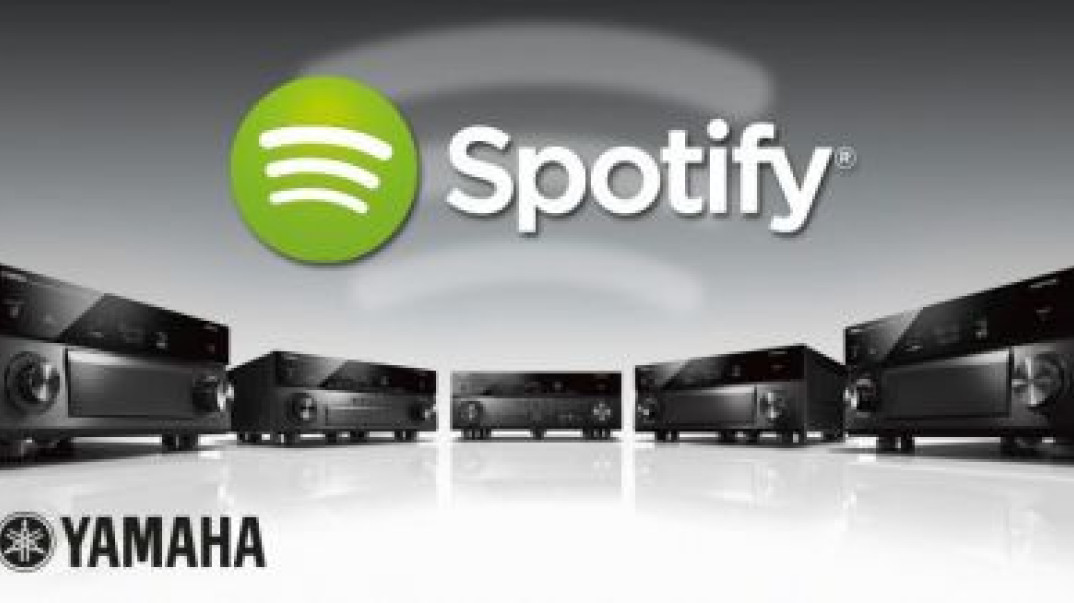 Amplitunery AV Yamahy z obsługą Spotify Connect