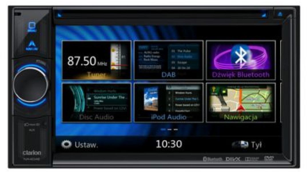Stacja multimedialna Clarion NX404E