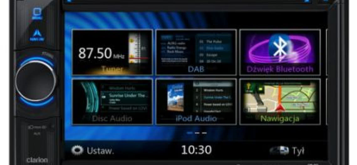 Stacja multimedialna Clarion NX404E