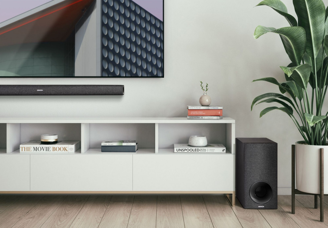 Soundbar Denon DHT-S416 z platformą Google Chromecast