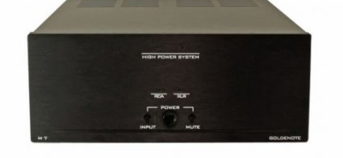 Goldenote M-7 - monofoniczny wzmacniacz mocy 100W