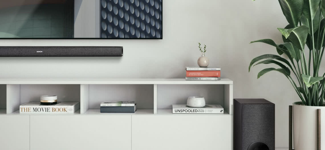 Soundbar Denon DHT-S416 z platformą Google Chromecast