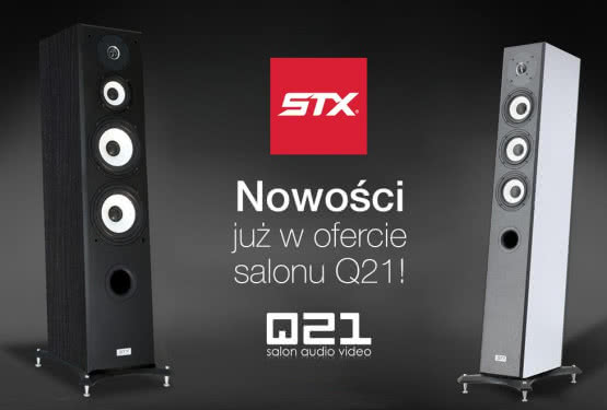 Salon Q21 wprowadził do swojej oferty dwa nowe modele kolumn STX Electrino