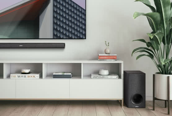 Soundbar Denon DHT-S416 z platformą Google Chromecast