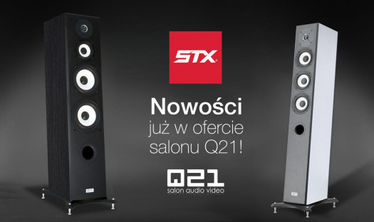 Salon Q21 wprowadził do swojej oferty dwa nowe modele kolumn STX Electrino