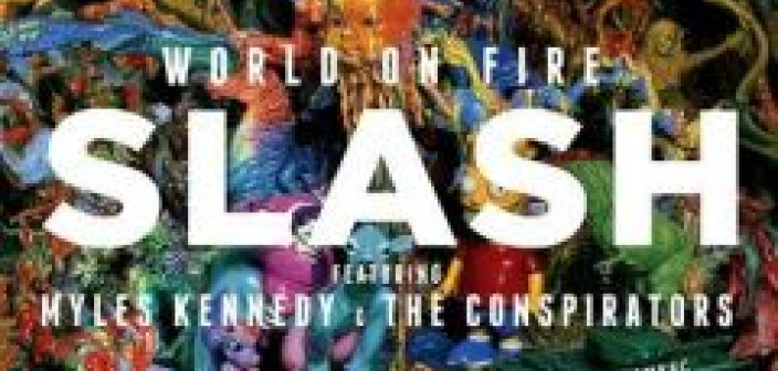 "World On Fire" - nowa płyta Slasha za tydzień
