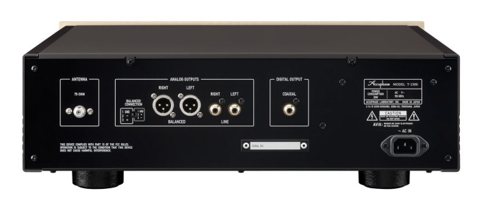 Accuphase T-1300 - tylna ścianka