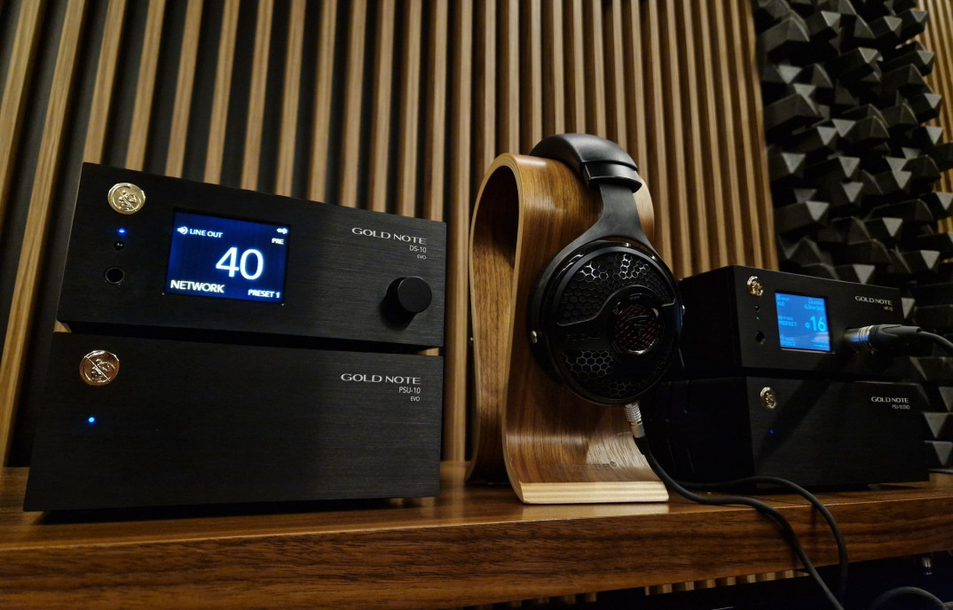 Premiera w poznańskim salonie audioplaza.pl - Gold Note HP-10. Trwają odsłuchy 