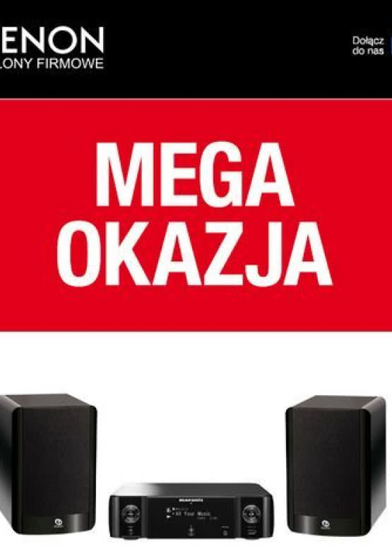 Minisystemy muzyczne taniej w salonach Denon