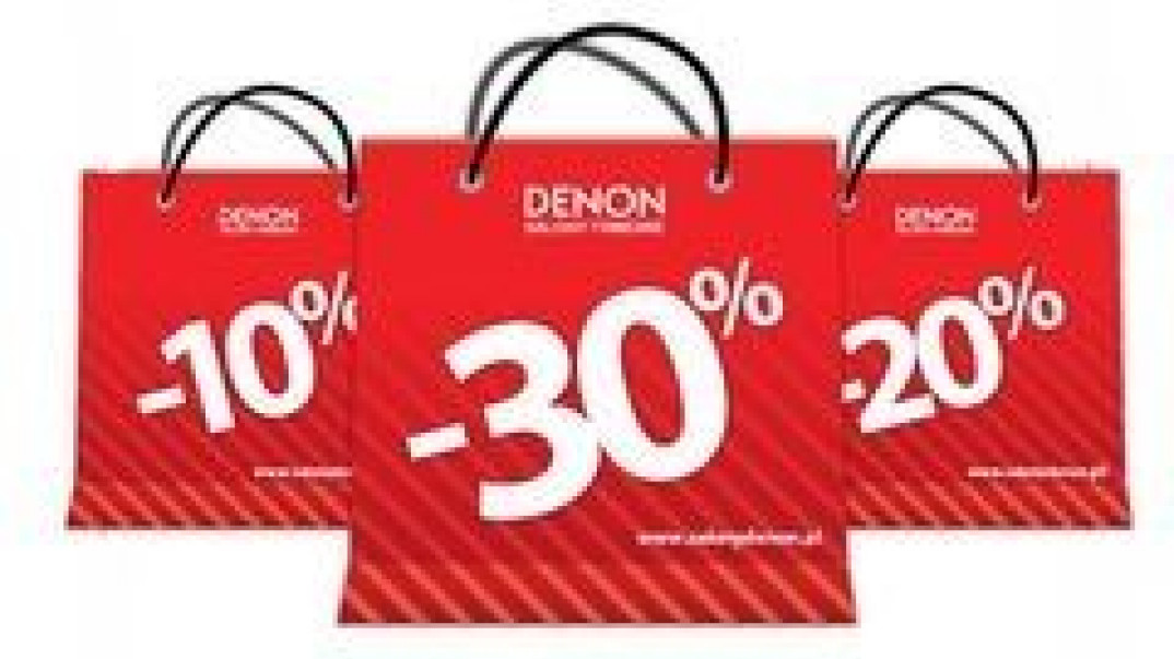 Noworoczna obniżka w salonach Denon