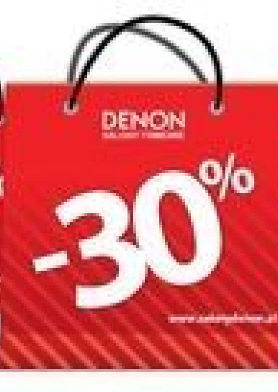 Noworoczna obniżka w salonach Denon
