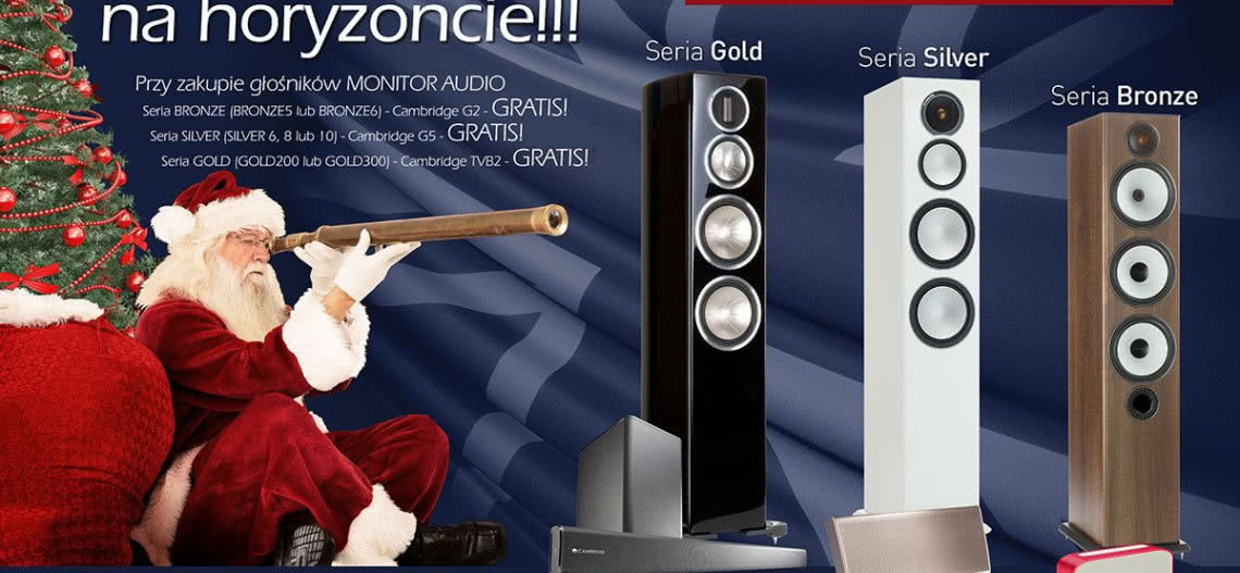 Świąteczna promocja w salonie Q21 - urządzenia Cambridge Audio gratis