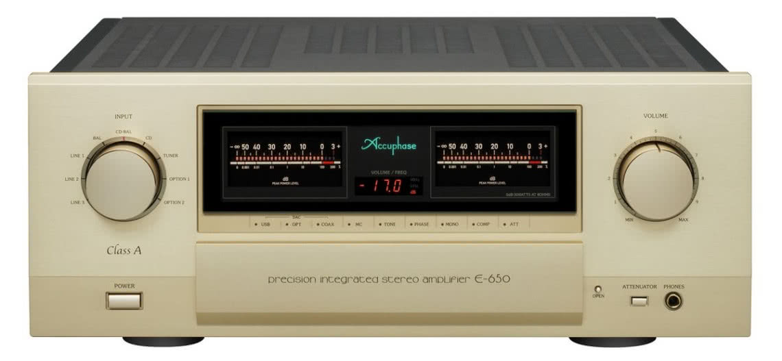 Wzmacniacz zintegrowany Accuphase E-650