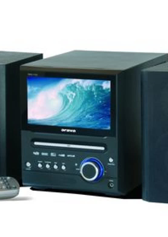 Telewizor i wieża w jednym