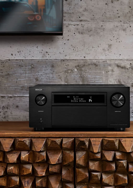 Denon AVC-A10H - 7 wejść HDMI 8K, system HEOS i kalibracja pomieszczenia