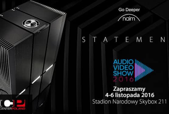 Naim Statement + Monitor Audio Platinum PL500 na Audio Video Show
