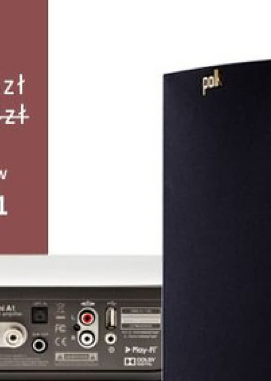 Zestawy z kolumnami Polk Audio promocyjnie w RMS.pl