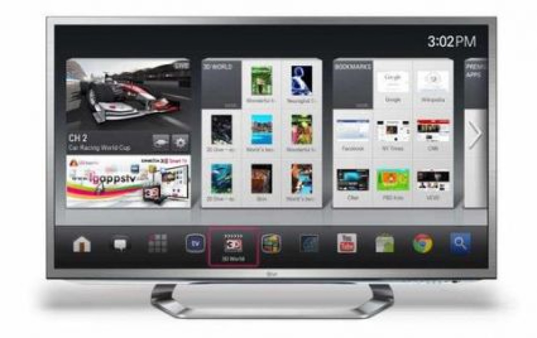 LG Smart TV z funkcją Google TV na CES 2012