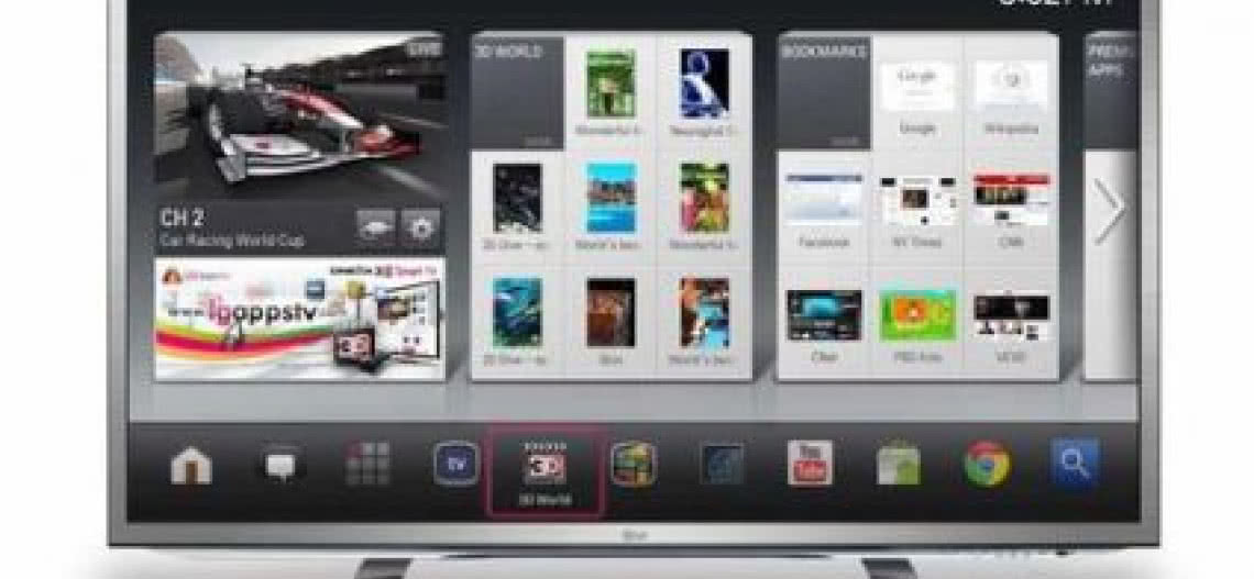 LG Smart TV z funkcją Google TV na CES 2012