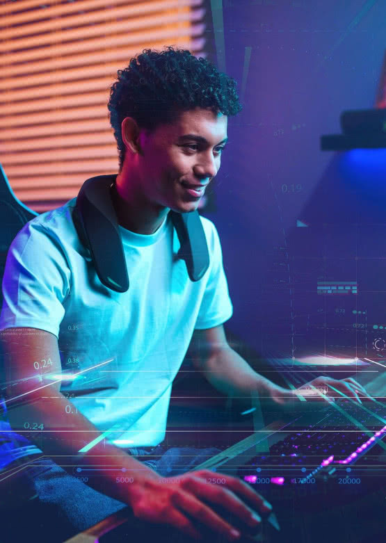 Uwolnij uszy. Panasonic zaprezentował naramienny, bezprzewodowy głośnik gamingowy 