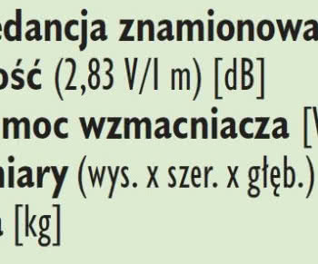 Jakie parametry najlepiej określają jakość poszczególnych rodzajów urządzeń?