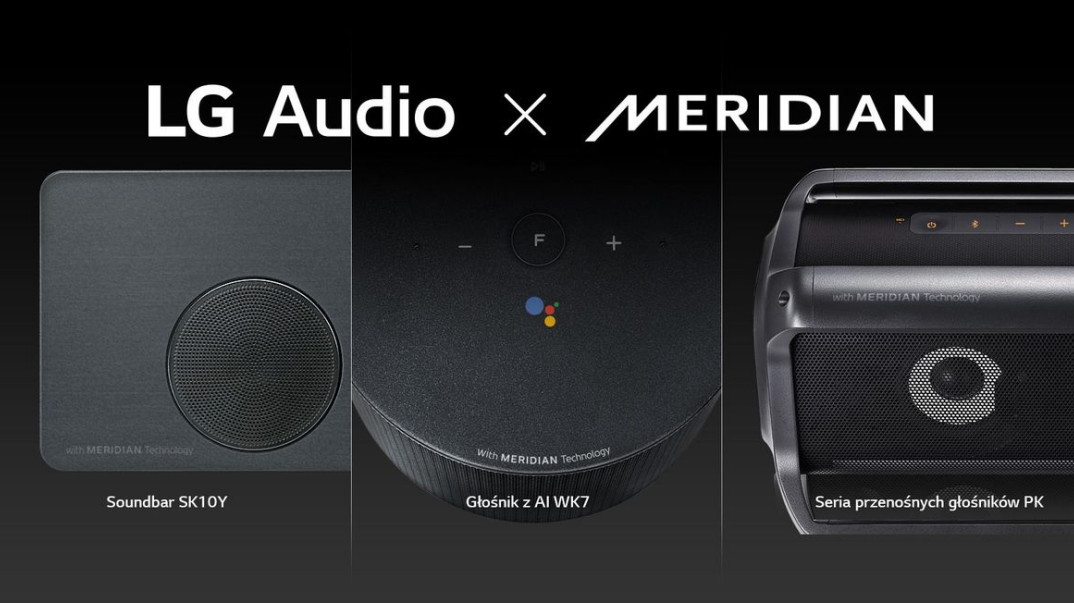 Głośniki Bluetooth LG z serii PK 