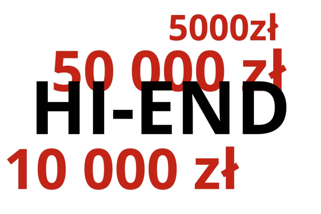 Powyżej jakiej ceny zaczyna się hi-end?