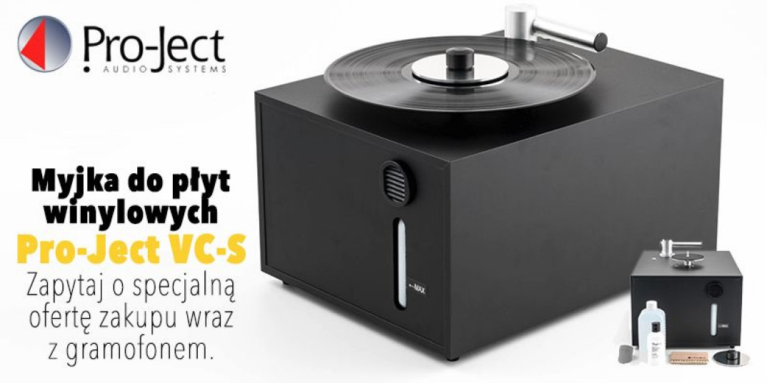 Myjka do płyt winylowych Pro-Ject VC-S w salonie Q21