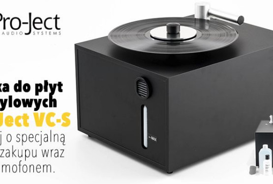 Myjka do płyt winylowych Pro-Ject VC-S w salonie Q21