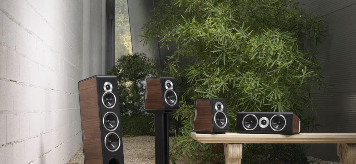 Sonus faber Chameleon w okleinie matowy orzech