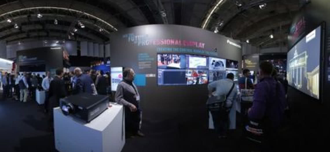 Systemy wizualne Panasonic na targach ISE 2014