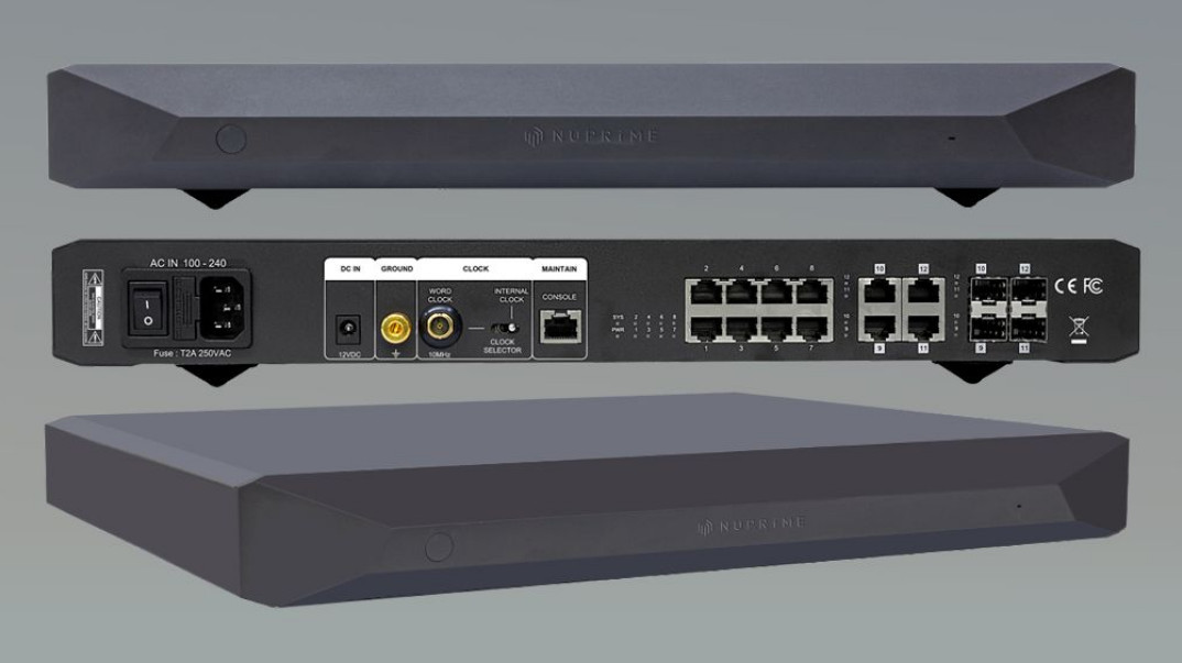 NuPrime SW Ultimate - 12-portowy przełącznik sieciowy warstwy trzeciej