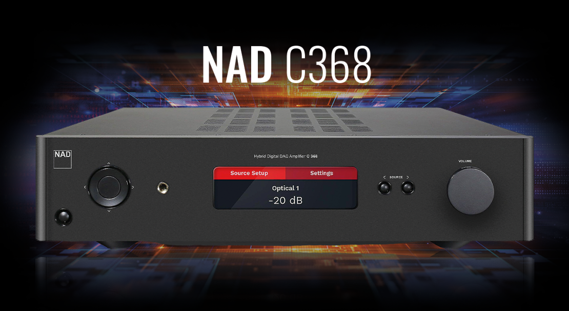 Wzmacniacz zintegrowany NAD C368