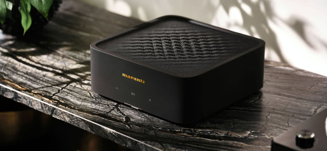 Marantz MODEL M1 - kompaktowy, wszechstronny bezprzewodowy wzmacniacz strumieniowy