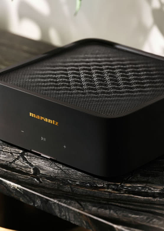 Marantz MODEL M1 - kompaktowy, wszechstronny bezprzewodowy wzmacniacz strumieniowy