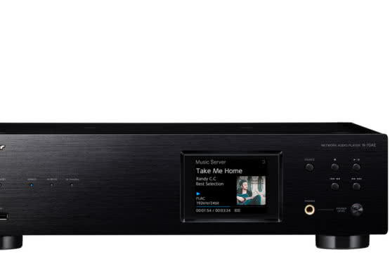 Odtwarzacze sieciowe audio Pioneer N50AE i N-70AE