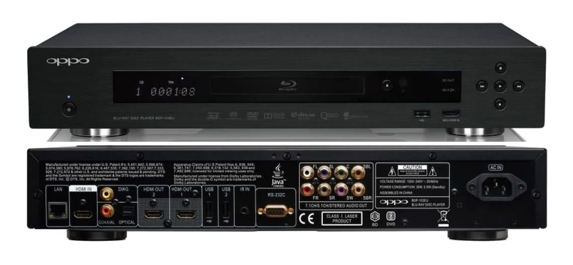 Odtwarzacz Blu-ray OPPO BDP-103EU w ofercie lubelskiego Melomana