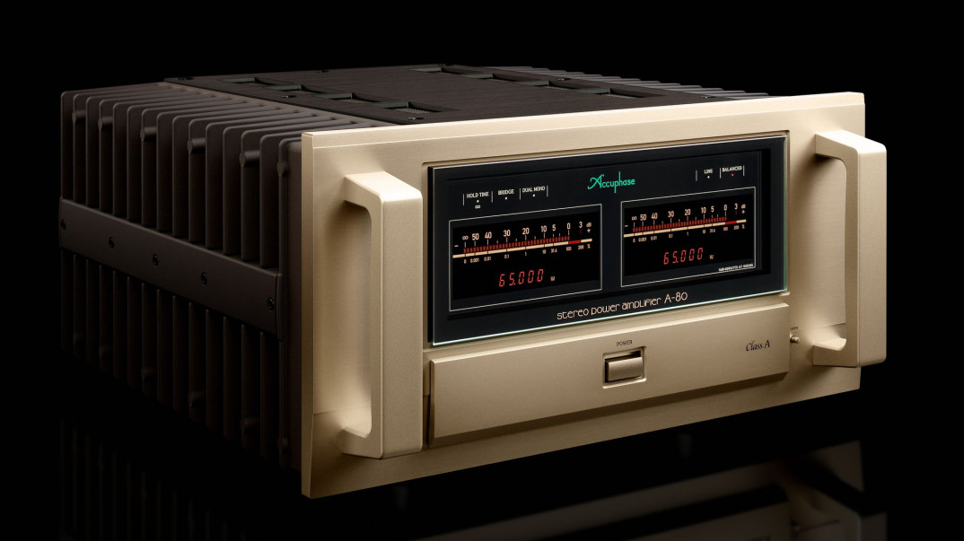 Accuphase A-80 – topowa końcówka mocy stereo w klasie A