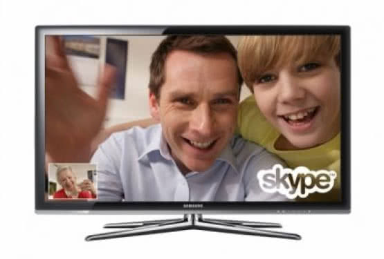 Skype w telewizorach HDTV Samsunga