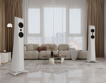 Estelon prezentuje nowe futurystyczne kolumny głośnikowe - Aura