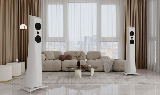 Estelon prezentuje nowe futurystyczne kolumny głośnikowe - Aura