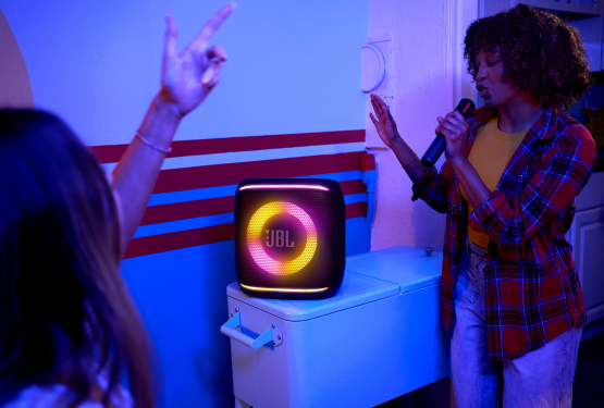 JBL Partybox Encore 2 - efekty świetlne i wejście gitarowe